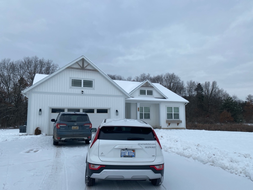 Great results for the post radon mitigation test that was conducted at this house 