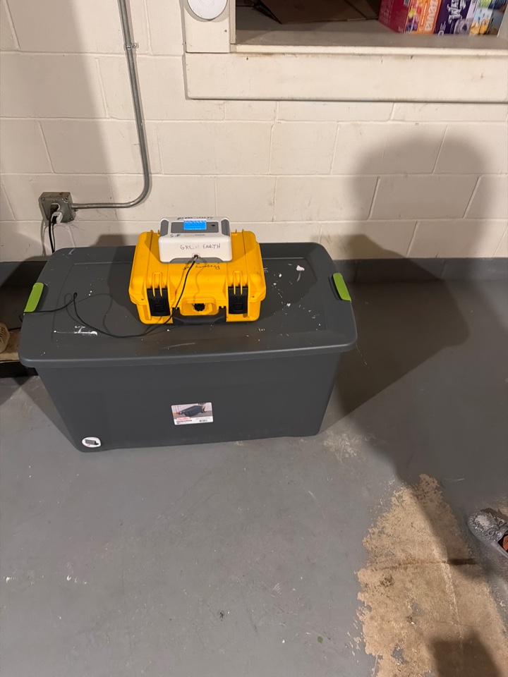 Radon Post test at .6 which is great 