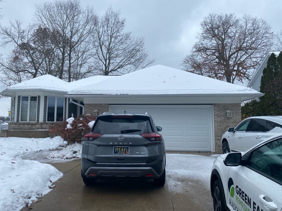 The radon levels at this house are elevated. A radon mitigation system will be installed in the near future to lower the radon levels to an acceptable level 
