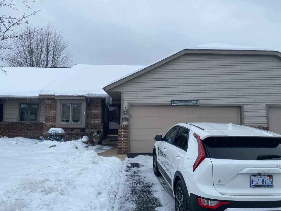 The post mitigation radon test at this house showed great results 