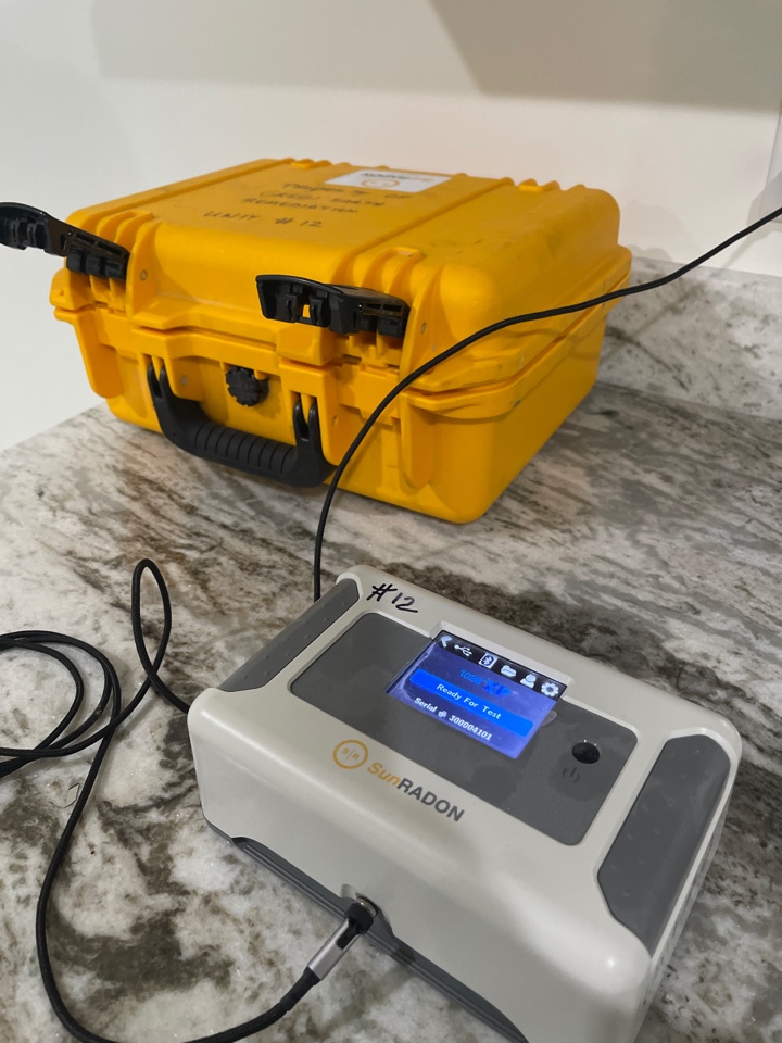 Radon test after install .3 excellent 