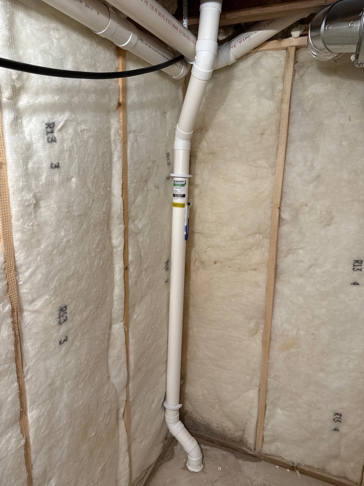 Installing a Radon Mitigation system to remove the harmful, cancer causing-odorless gas, Radon. 