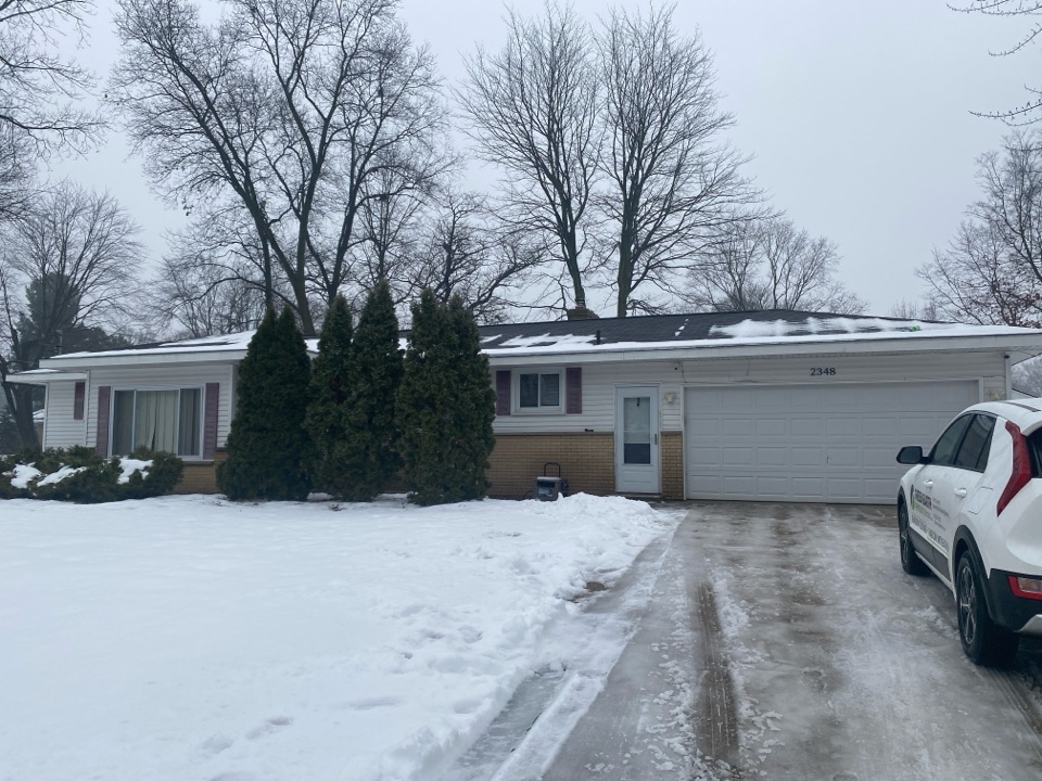 Elevated levels of radon gas was found at this house. A radon mitigation system will be installed in a couple weeks to lower the radon levels 