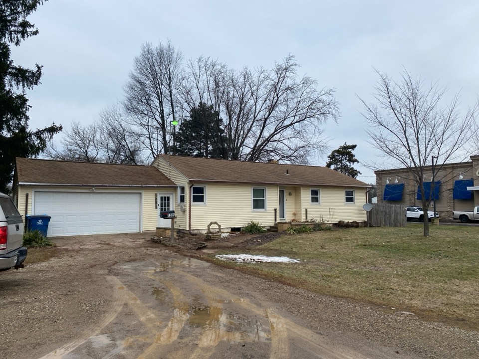 This house has elevated radon levels. Later this month a radon mitigation system will be installed to lower the radon levels to an acceptable level 