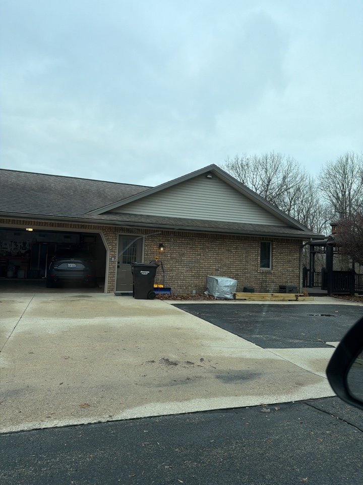 Radon post test came back at .5 which is excellent 