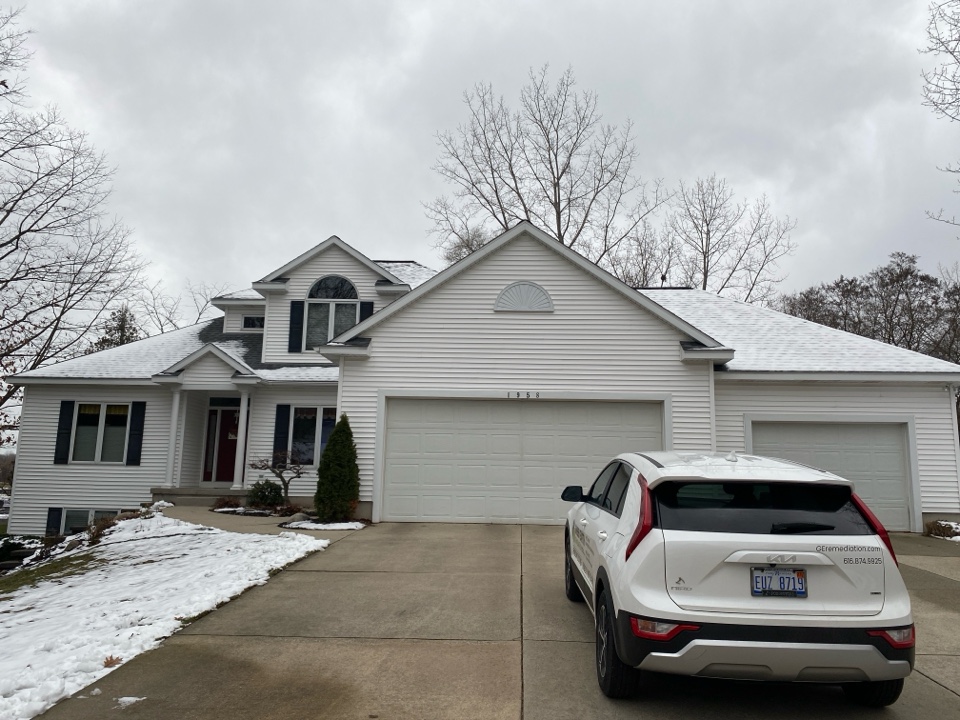 This homeowner conducted an at home radon test and the levels are elevated. A radon mitigation system will be installed in the near future to lower the radon levels 