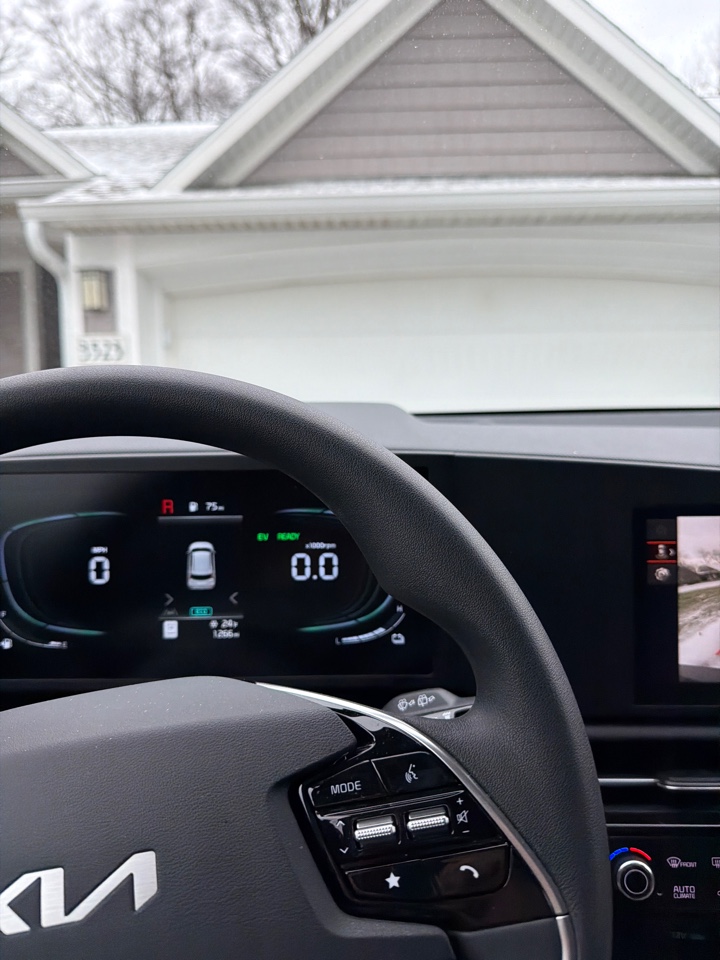 Setting up a radon test. Only way to know if you have a radon problem is to test 