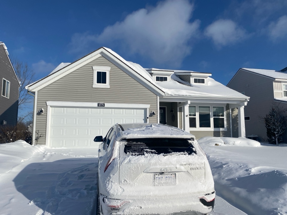 This homeowner tested their house for radon. The levels are elevated. Later this month a radon mitigation system will be installed 