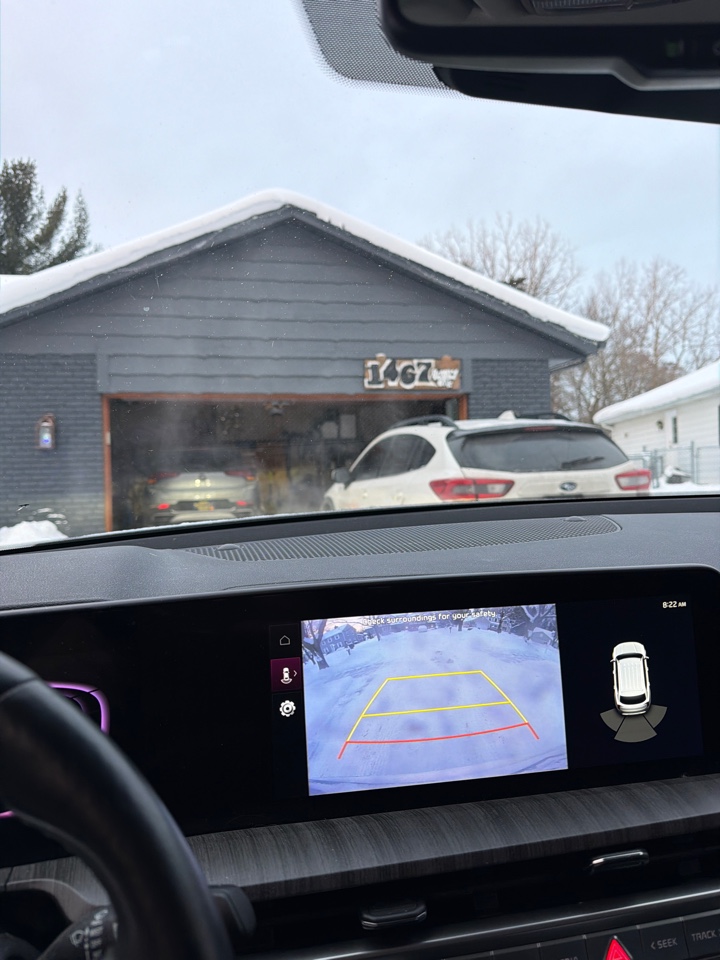 Radon test pick up. Came back at 2.7 which is an average that you should consider remediation 