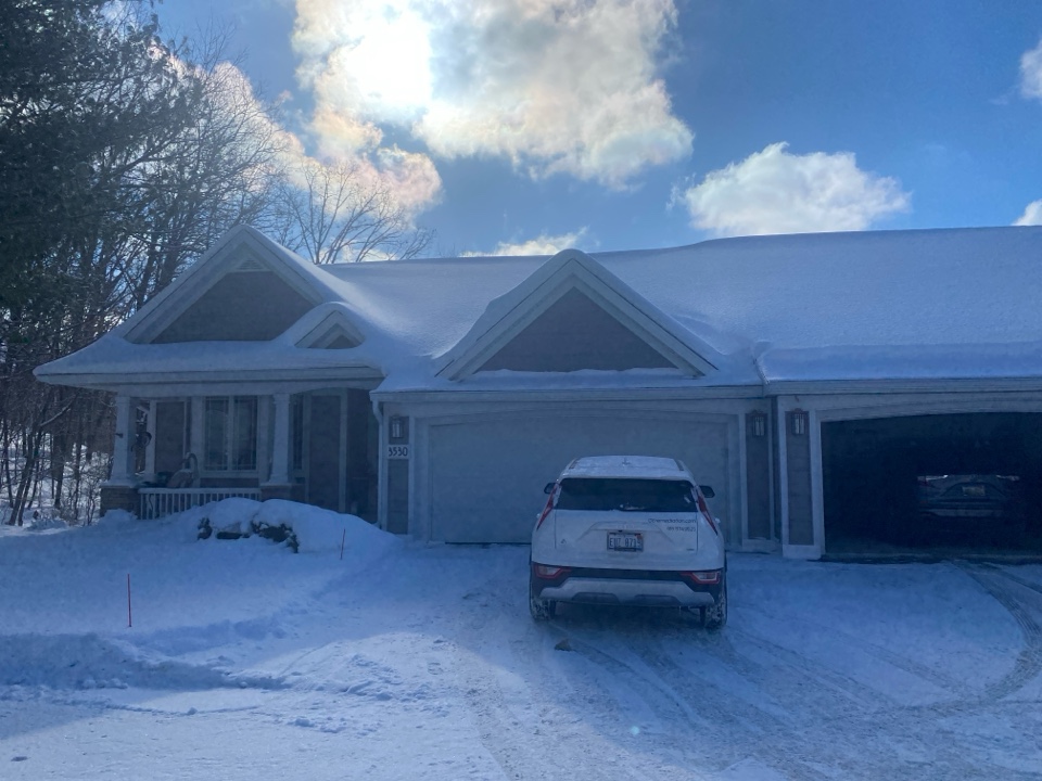 Elevated levels of radon was found at this condominium. Next month a radon mitigation system will be installed 