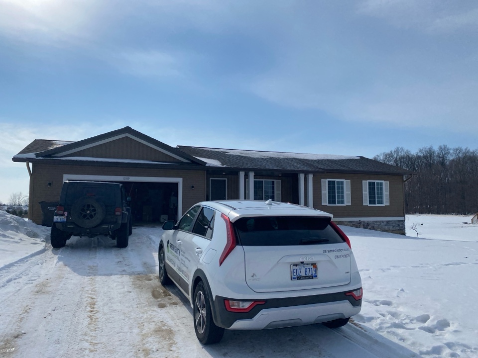 Extremely elevated levels of radon gas was found at this house during the sales inspection. A radon mitigation system will be installed later this month to lower the radon levels for the new owner 