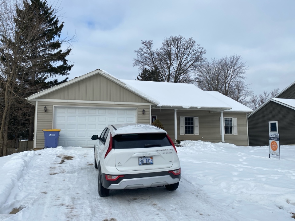 The radon test conducted at this house showed that the radon levels are elevated. A mitigation system will be installed later this month 
