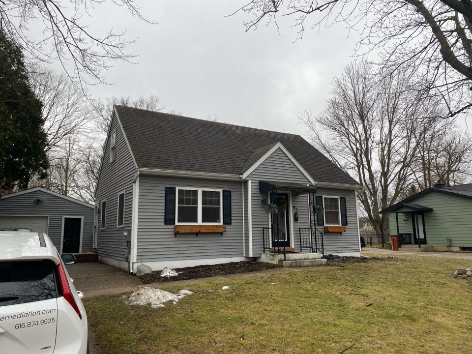 The sales inspection for this house revealed elevated levels of radon. A radon mitigation system will be installed early next month before the closing date 