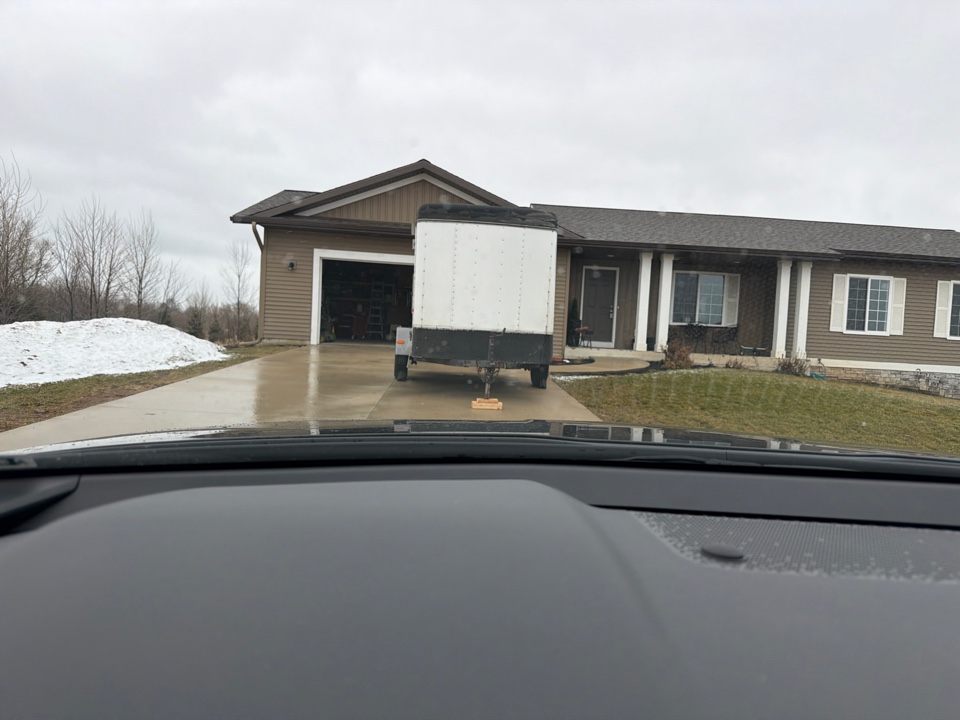 Radon post test came back at .6 which is excellent 