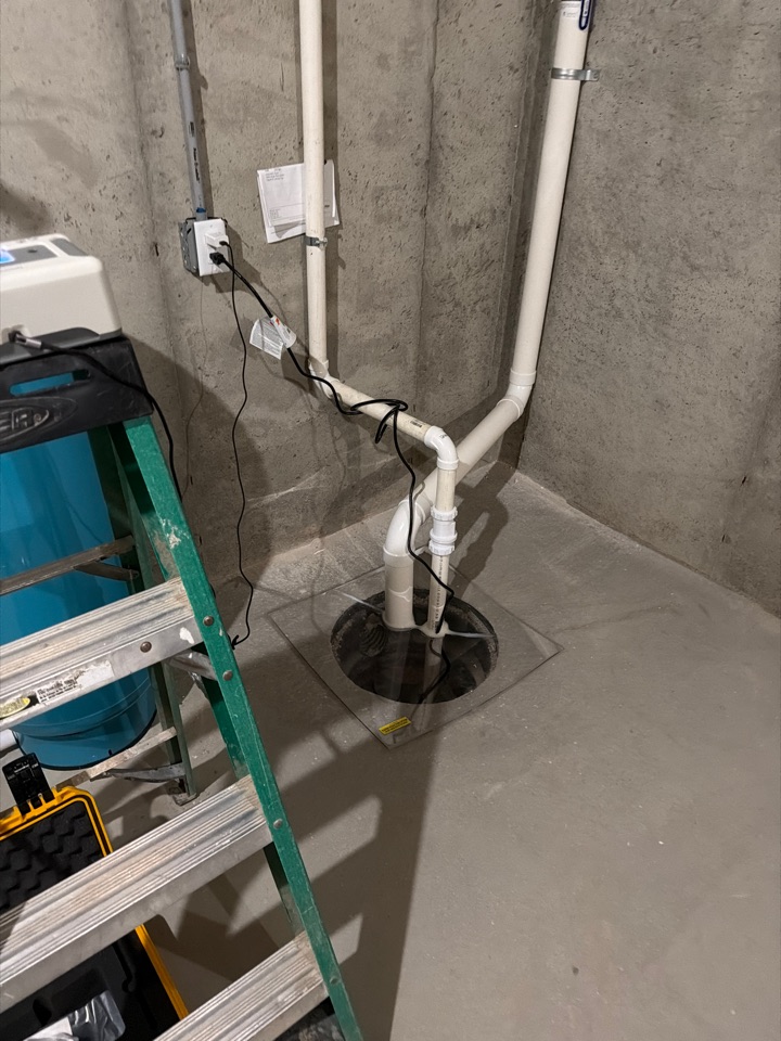 Radon Post test in a new construction. Came back .7 which a very acceptable radon average 