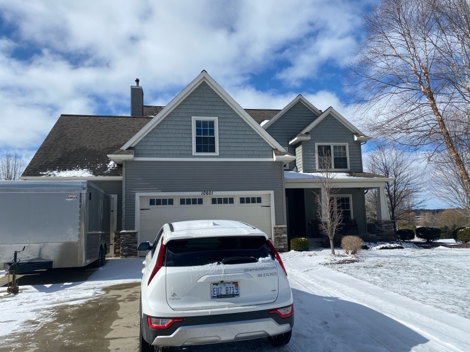 The radon test conducted at this location showed that the radon levels are elevated. Early next month a radon mitigation system will be installed 