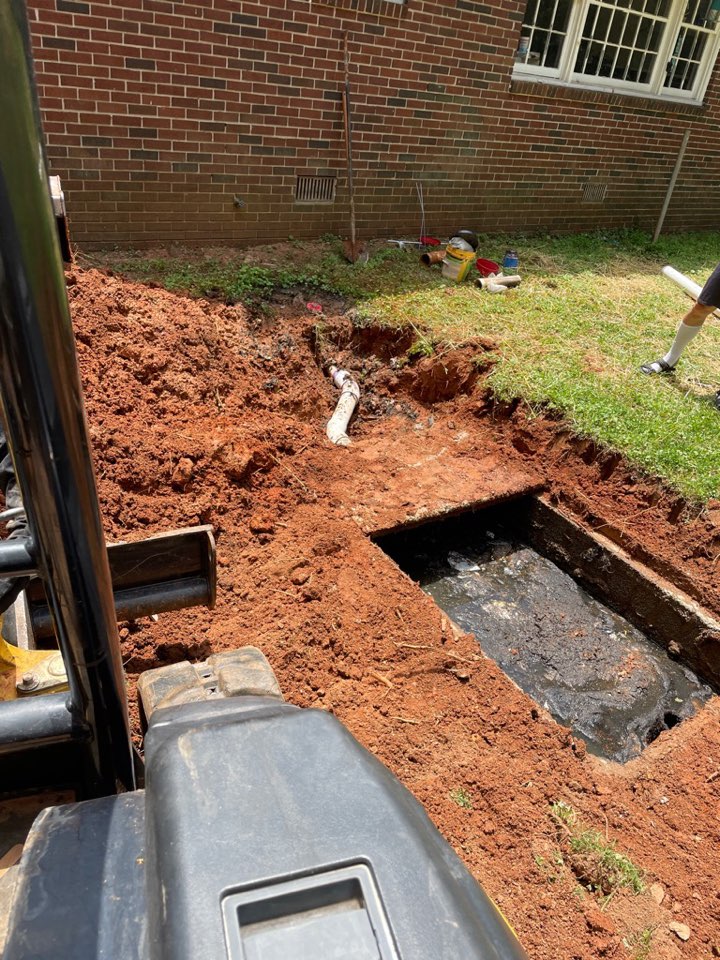 Replaced main septic line going from house to clean out 