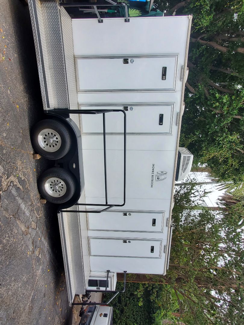Luxury Restroom Trailer rental 