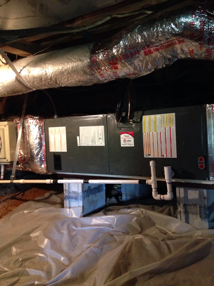 Another quality gsm trucomfort heat pump split system installation by  gsm services 