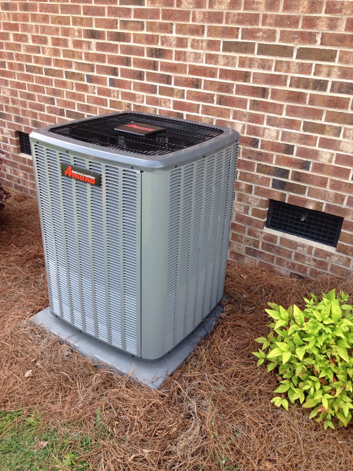 Another quality 16 seer Amana split system installation by gsm services 