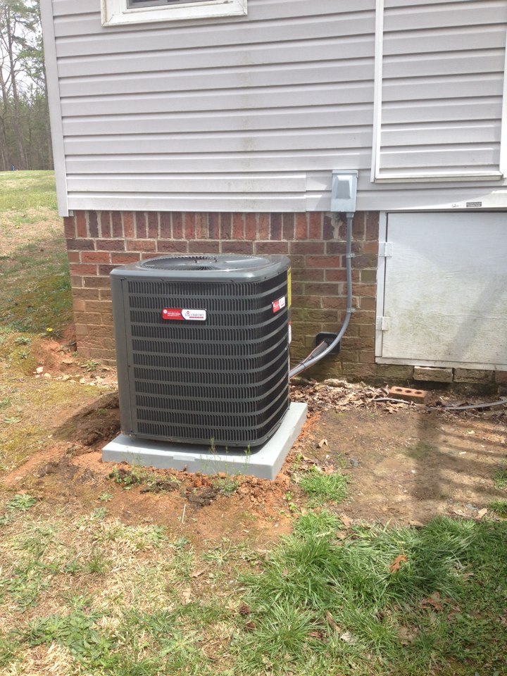 Another quality gsm TRUComfort heat pump installation by gsm services 