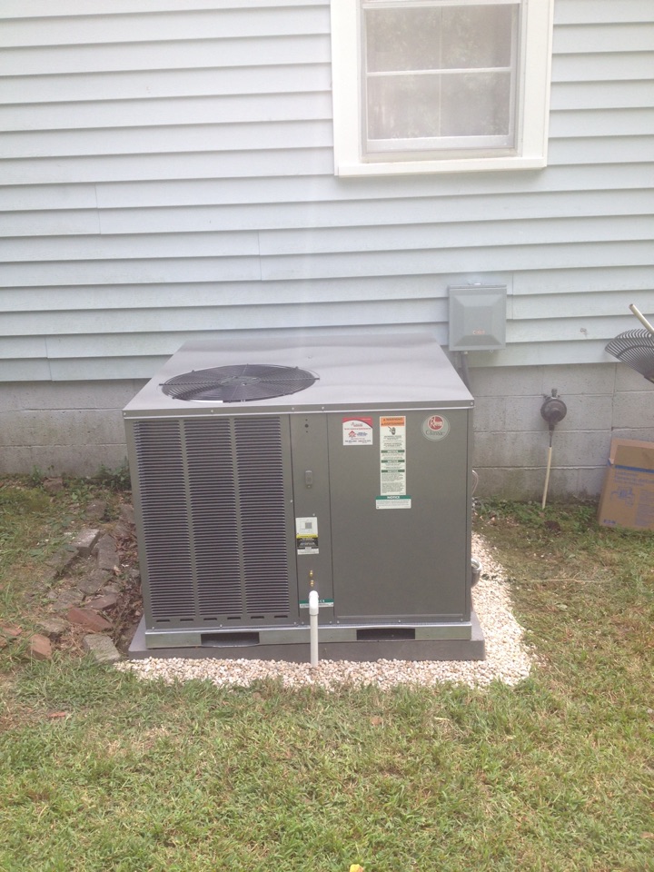 Another quality rheem package system installation by gsm services