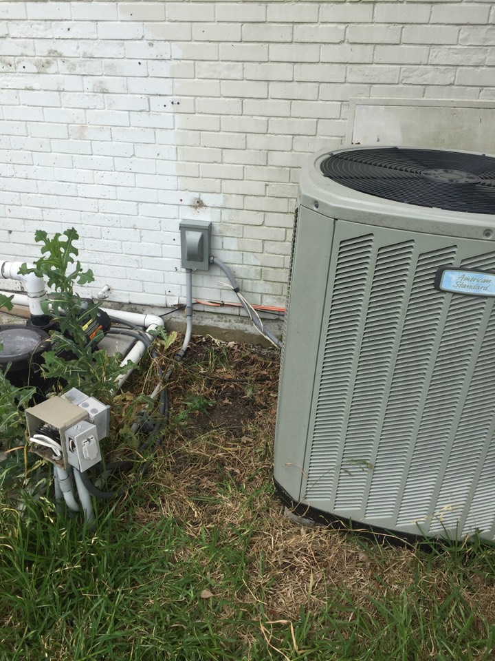 Today I performed a diagnostic on a Trane 5 ton heat pump, condenser was not working found melted disconnect and replaced disconnect. I tested unit and Freon after replacing 