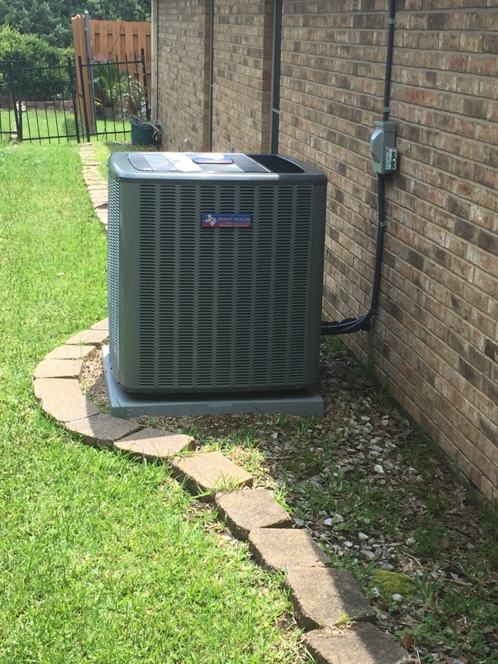 Today I performed a cooling tune up on a Amana 4 ton heat pump I inspected for safety tested all electrical components and replaced 6 month air filter 