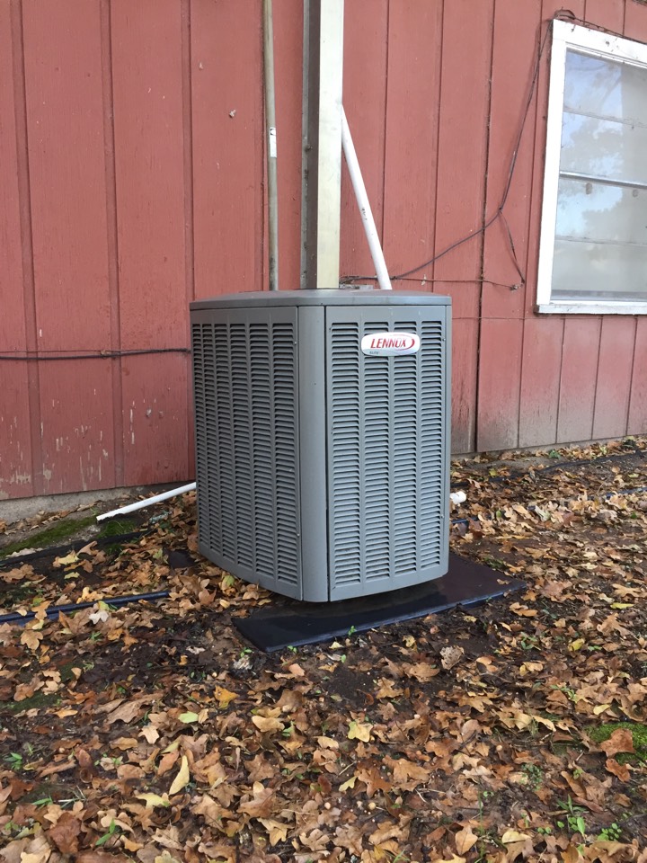 Today I performed a heating tune up on a lennox 3.5 ton heat pump 