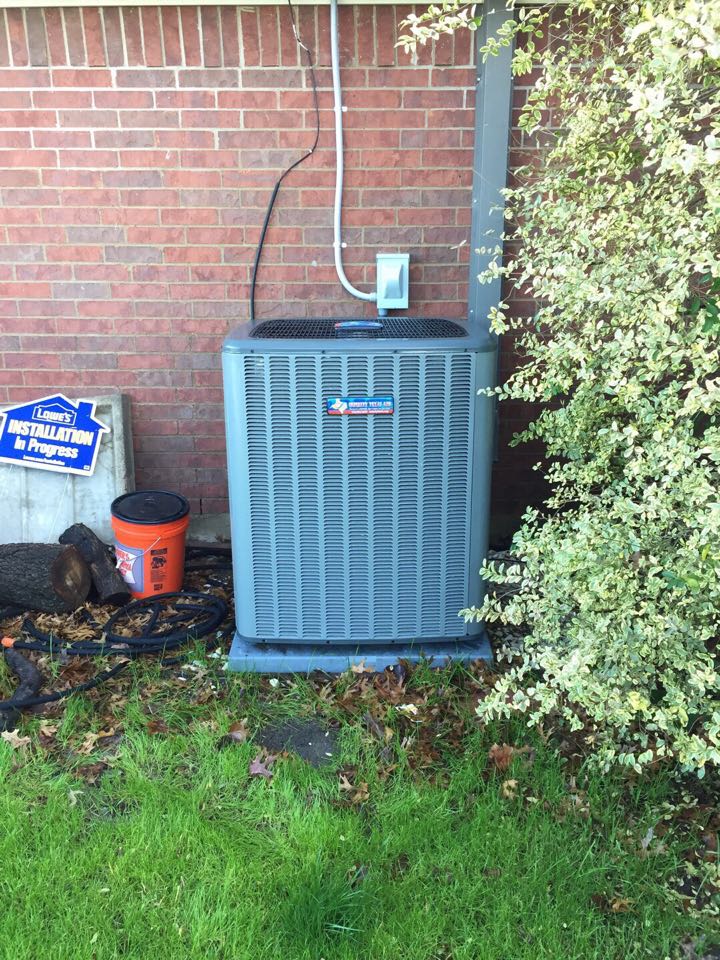 Today I performed a heating tune up on a Amana 5 ton heat pump 