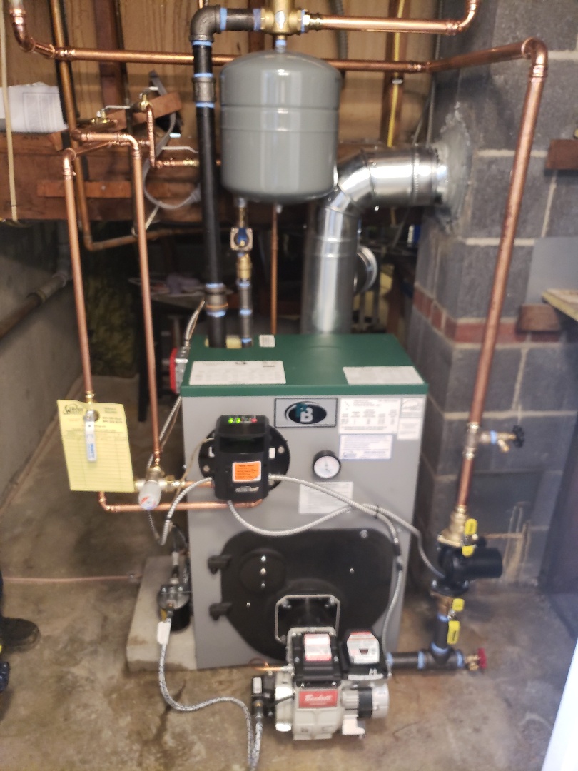 Buderus Oil Fired Boiler Upgrade Clinton Connecticut Wilcox Energy