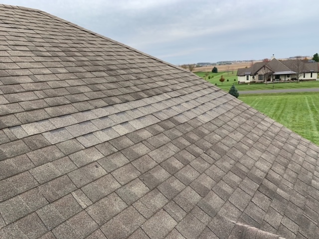 Yorkville, IL - missing shingles wind damage storm damage insurance claim roof repair shingle roof repair Yorkville, IL - missing shingles wind damage storm damage insurance claim roof repair shingle roof repair