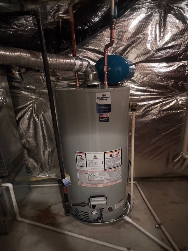 Water heater installation 