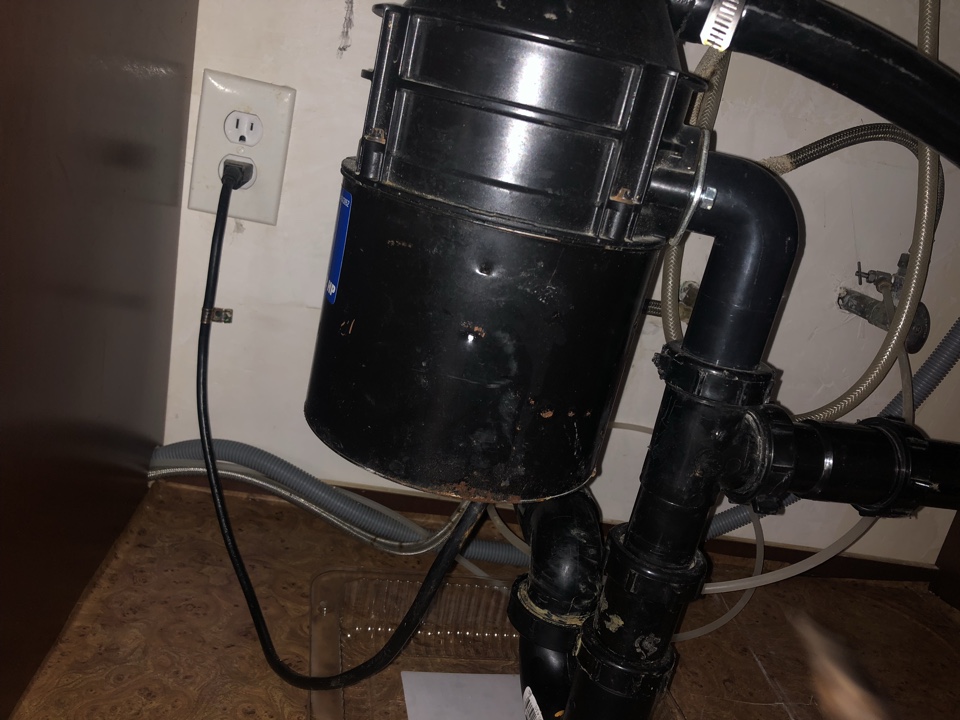 Replace Garbage Disposal.