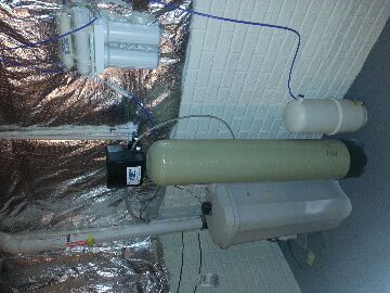 bypass water softener continuously running