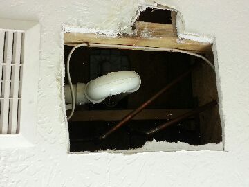 repair tub shower drain leak