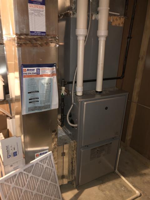 New Albany, OH - Diagnostic Service Call on TEMPSTAR furnace. system is over heating client stated they have replaced the high limit 3 times.advised client system maybe to big for the ductwork. Can’t measure duct work due to finished basement. But from what I can see the supply may not be big enough to move that much heat. New Albany, OH - Diagnostic Service Call on TEMPSTAR furnace. system is over heating client stated they have replaced the high limit 3 times.advised client system maybe to big for the ductwork. Can’t measure duct work due to finished basement. But from what I can see the supply may not be big enough to move that much heat.