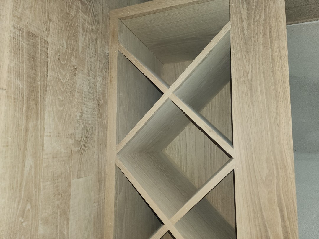 Relocating plumbing in bathrooms.