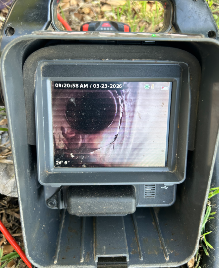 Hutto, TX - Entire home was backed up and camera inspection of the drains