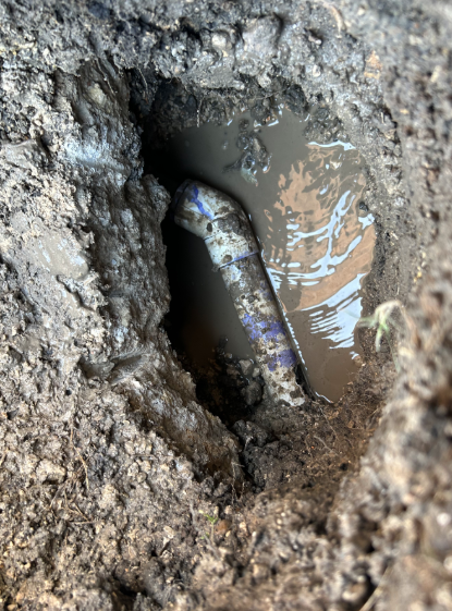 Pflugerville, TX - Waterline repair