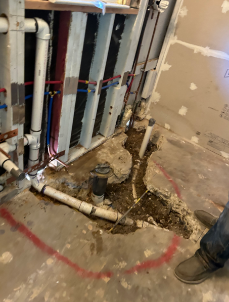 Austin, TX - Shower rough in plus drain work