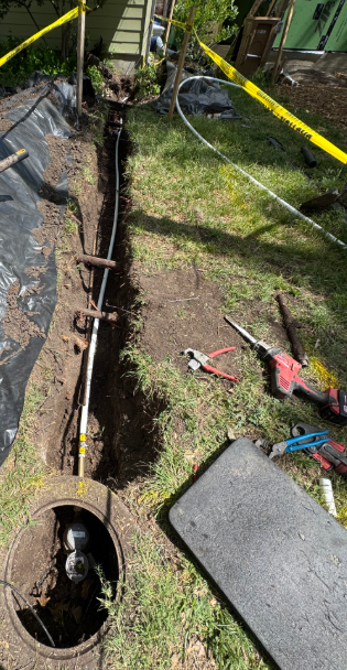 Austin, TX - Yard Line Replacement