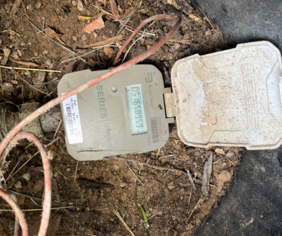 Lakeway, TX - Yard leak investigation