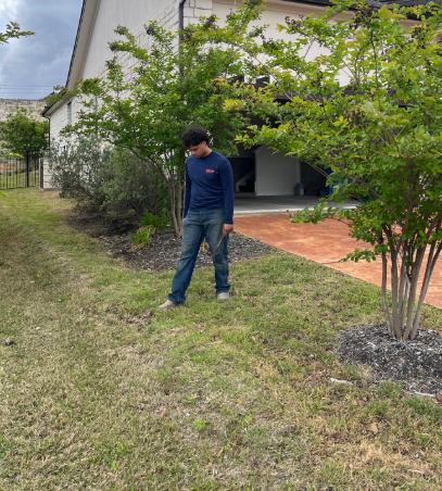 Lakeway, TX - Yard leak investigation