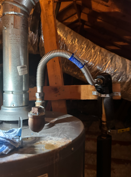 Leak breaker & water supply line replacement 