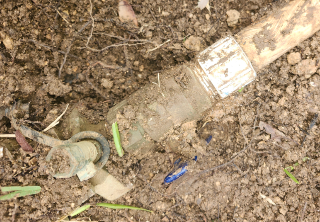 Double check backflow valve