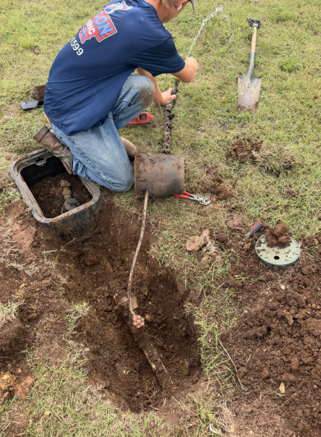 Connect water main to meter