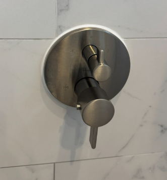 Change out shower cartridge