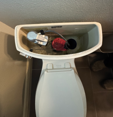 Pull and reset toilet 