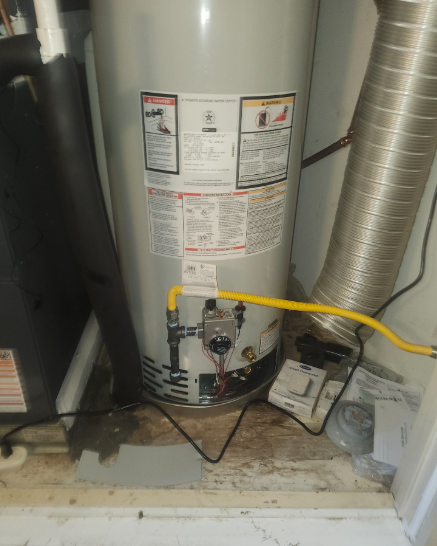 Water heater installation
